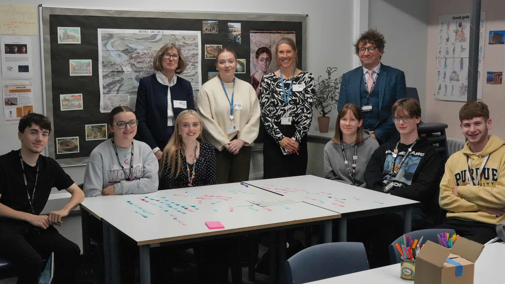 NORTH YORKSHIRE COUNCIL COMMUNITIES DEVELOPMENT TEAM CONSULT WITH RICHMOND SIXTH FORM COLLEGE STUDENTS 