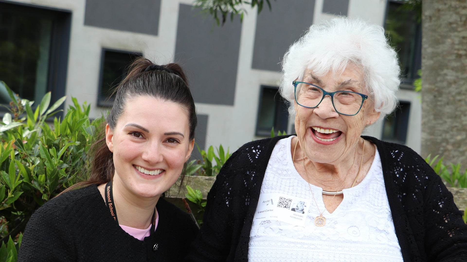 LIESEL CARTER, HOLOCAUST SURVIVOR, VISITS RICHMOND SCHOOL&nbsp;