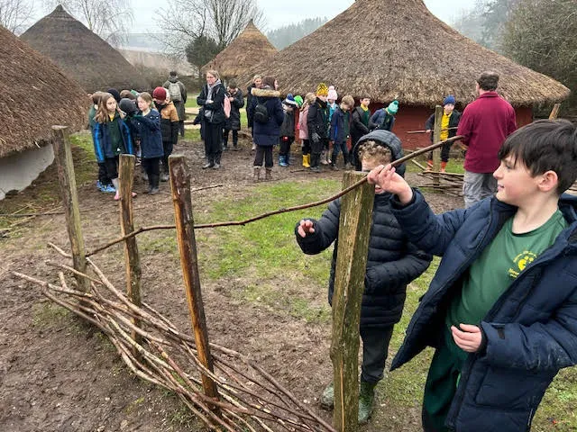 LKS2 at Butser Farm - image 6