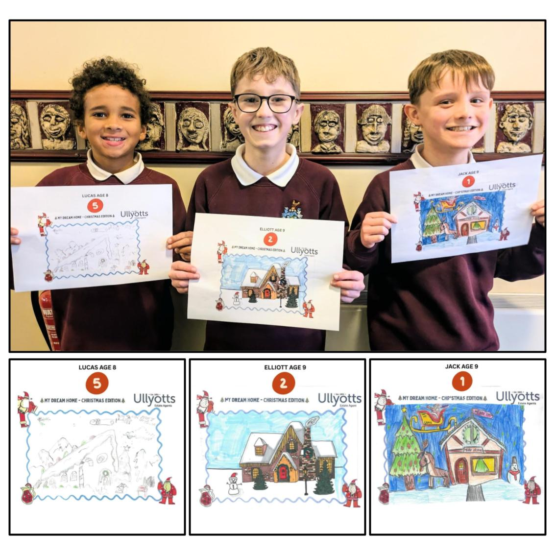 Ullyott's Christmas House Art Competition