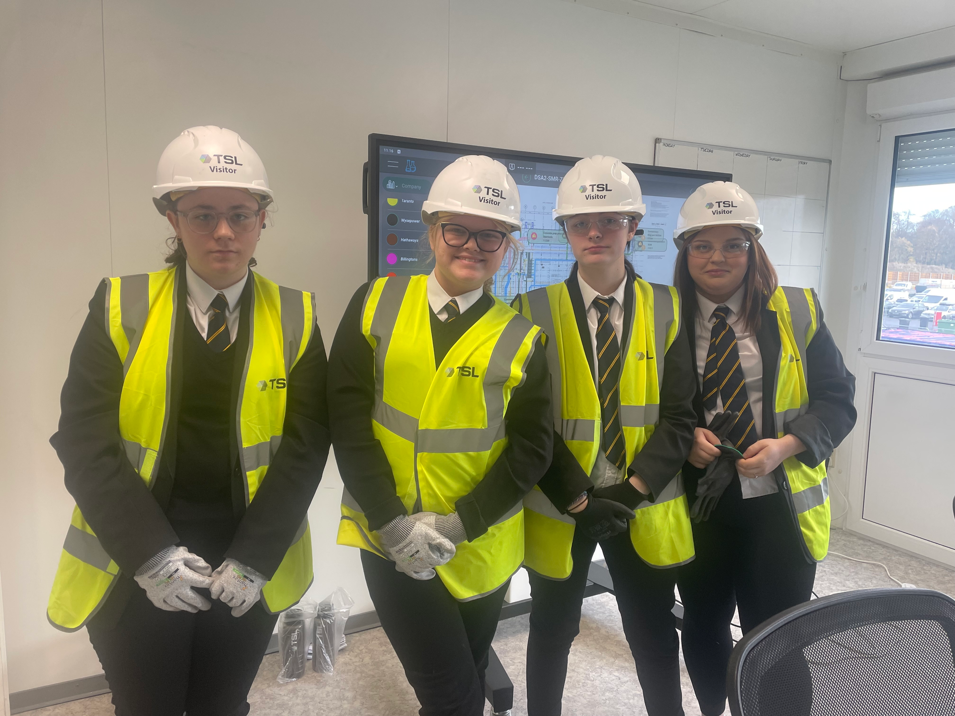 Site visit inspires next generation of engineers