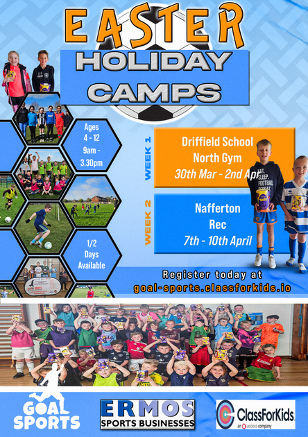 Goal Sports Easter Holiday Camps