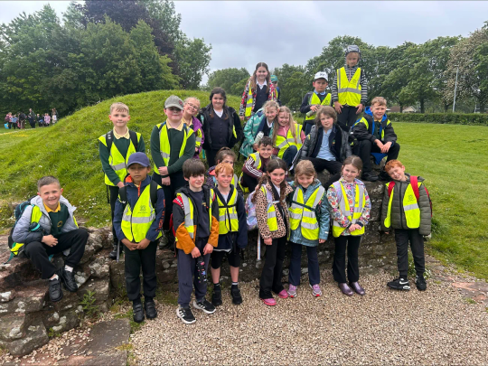 Foxes Trip to the Roman Fort at Caerleon