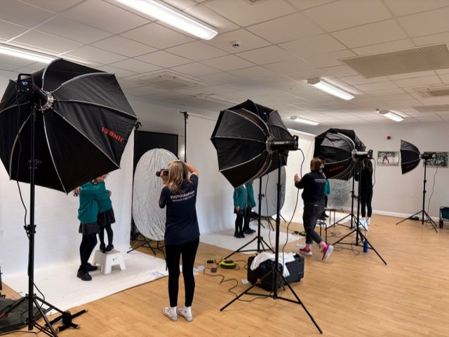 Lights, cameras, SMILE!!