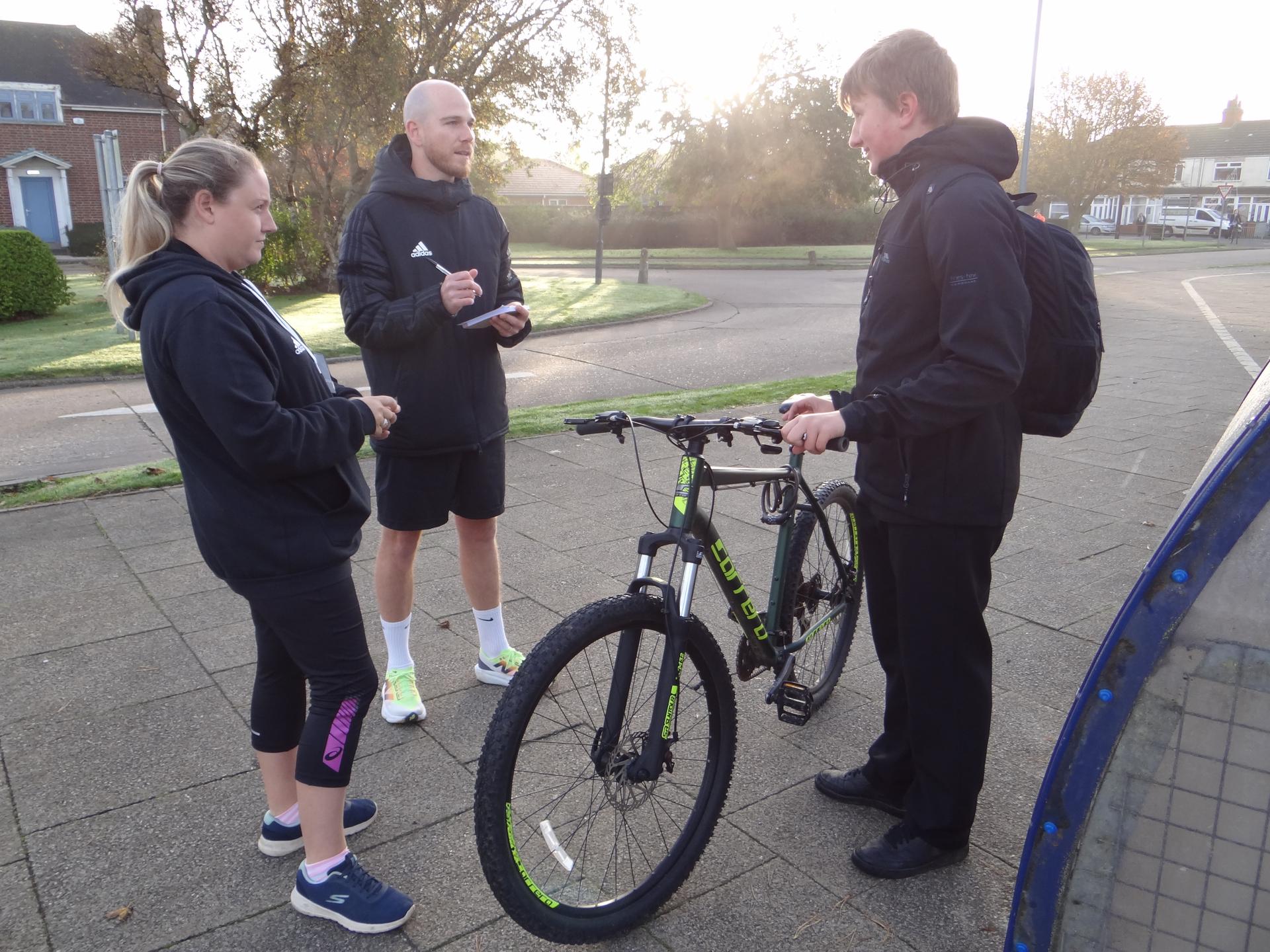Students benefit from bike health checks