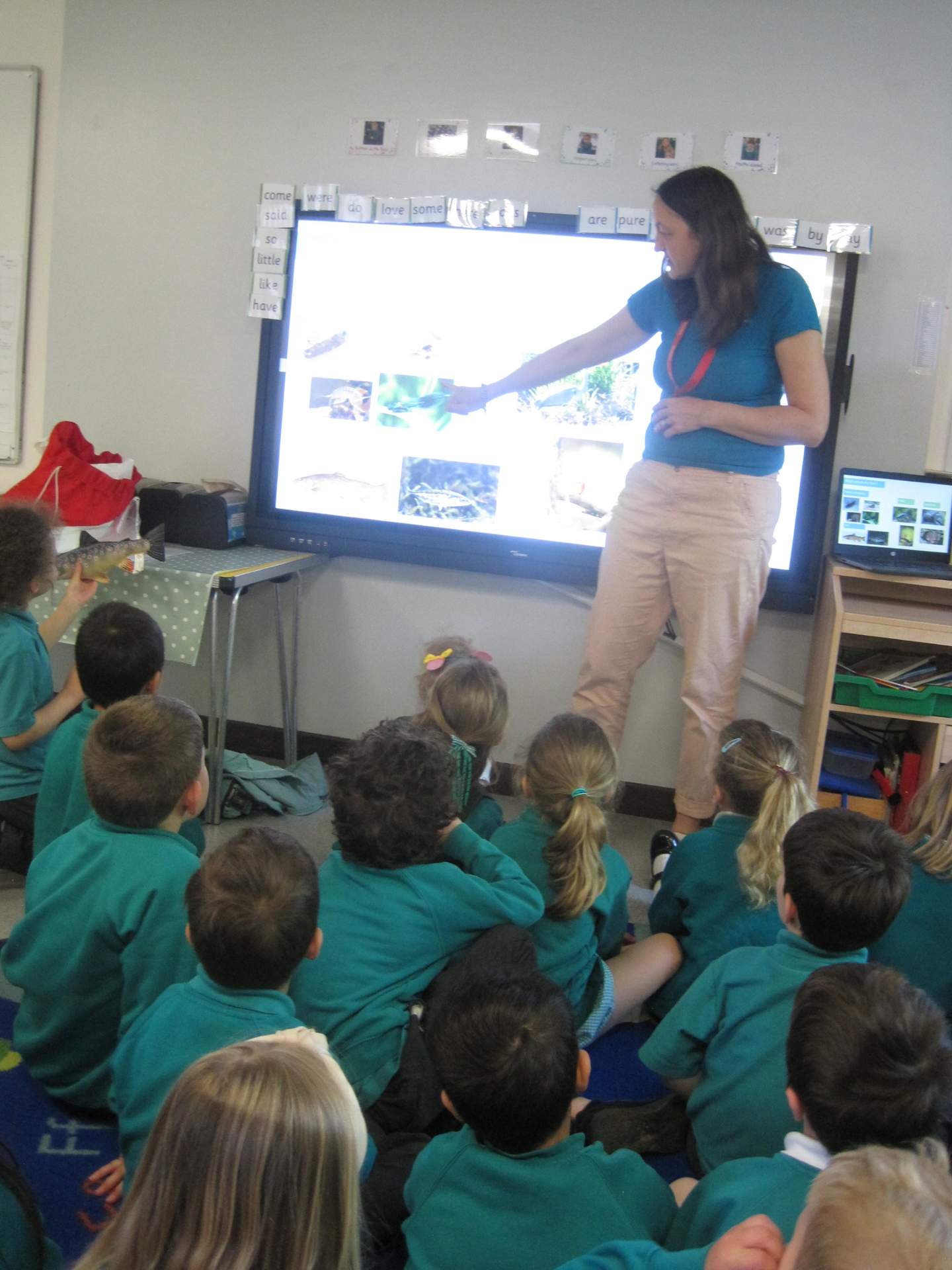 YR enjoy a workshop on habitats