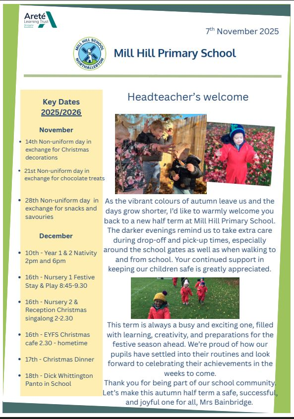 Newsletter 3 November 2025