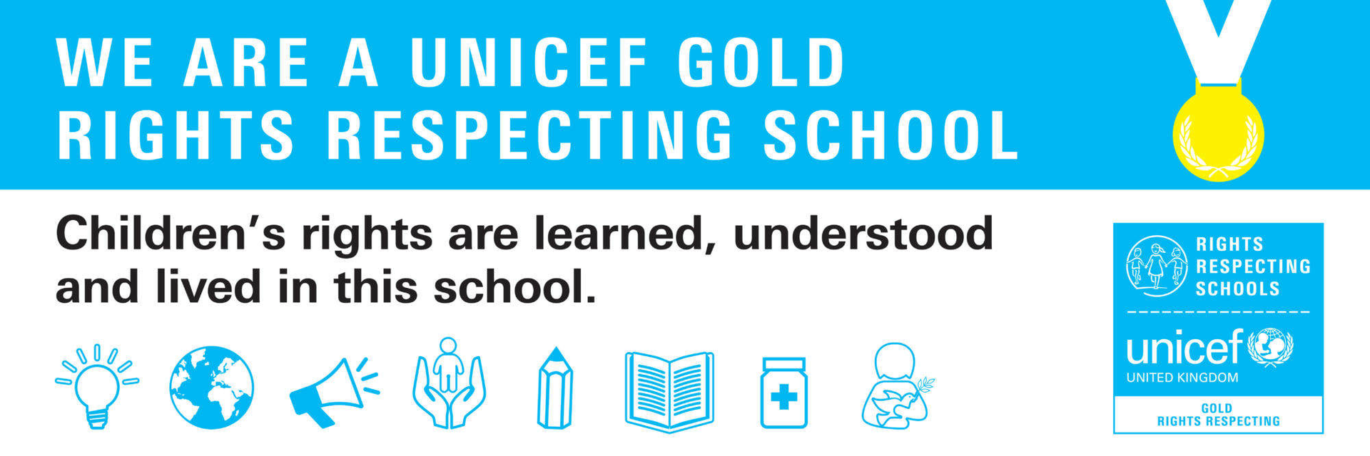 🌟 We’re a Gold Rights Respecting School! 🌟
