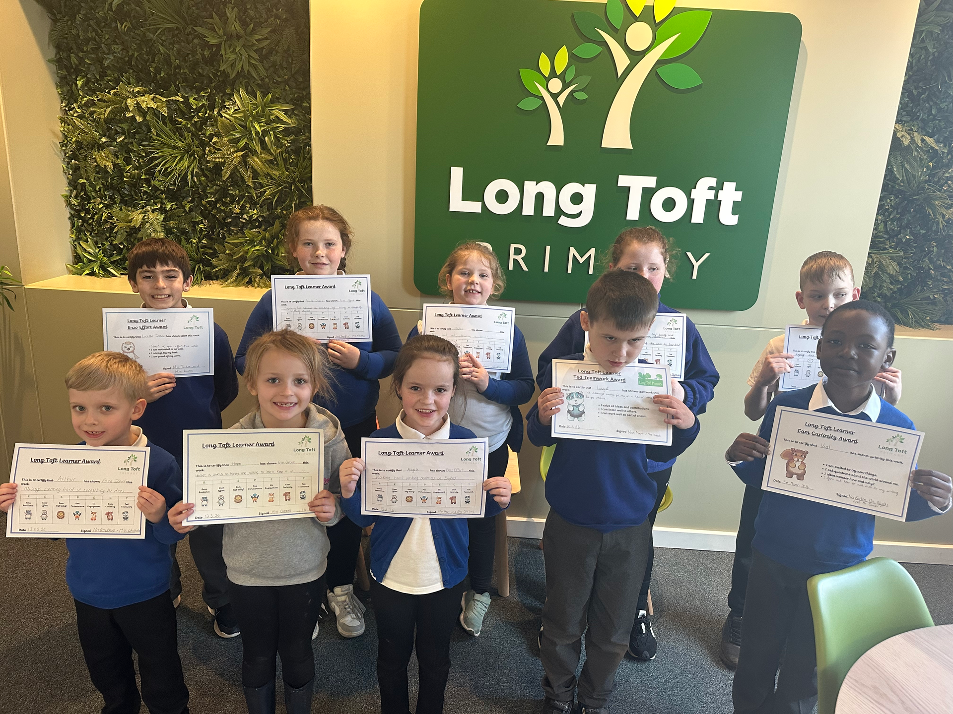Long Loft Learner Awards