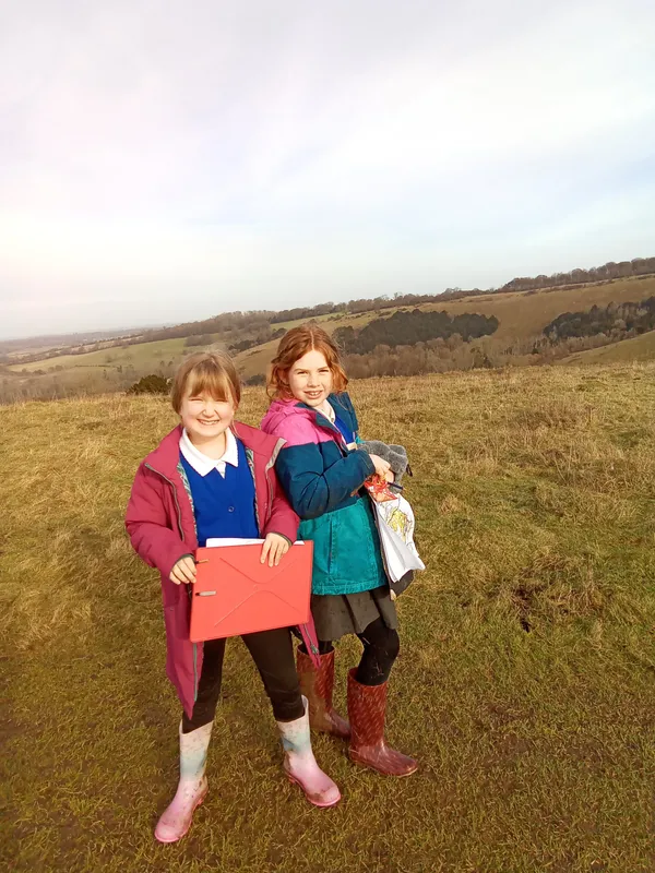 Owls walk on Old Winchester Hill - image 35