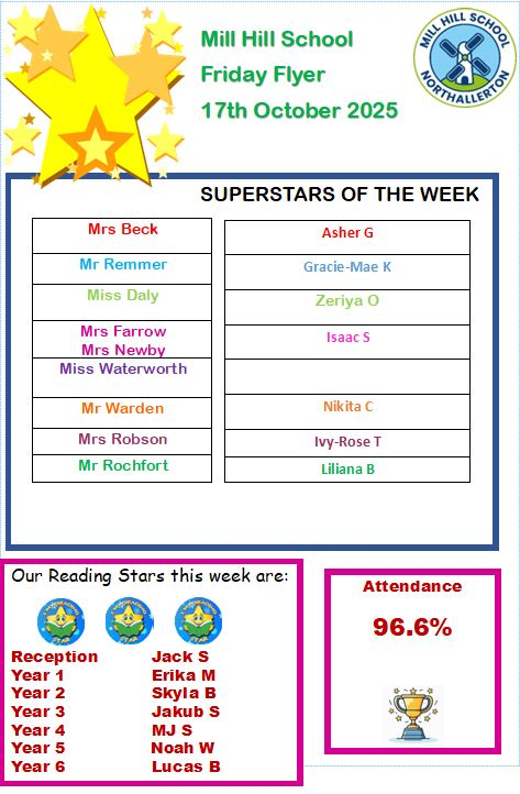 Friday Flyer 17/10/2025