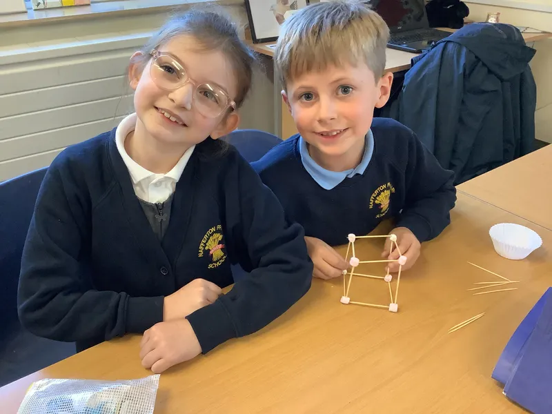 Swallows have enjoyed making 3D shapes today using marshmallows and straws - image 10 Swallows have enjoyed making 3D shapes today using marshmallows and straws - image 10