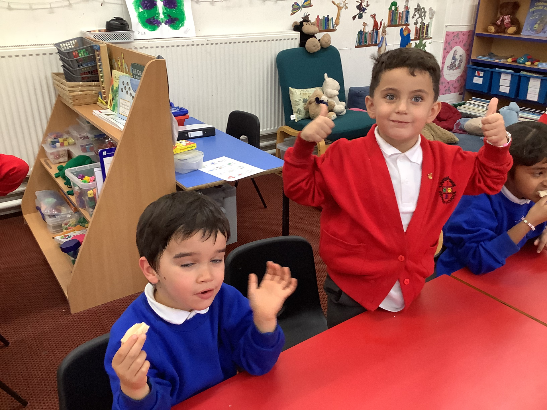 Year 1 taste testing in science 