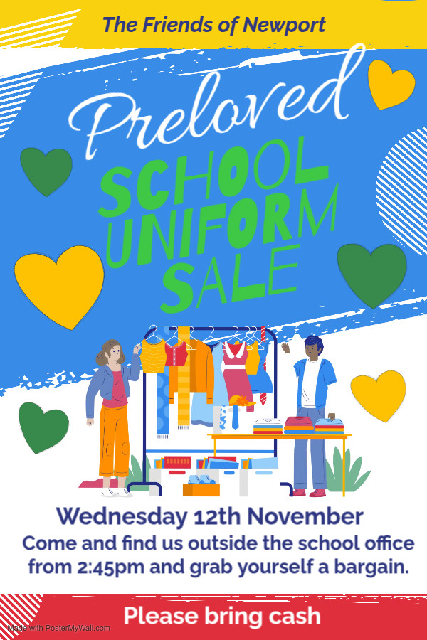 Pre-Loved Uniform Sale - 12th November 