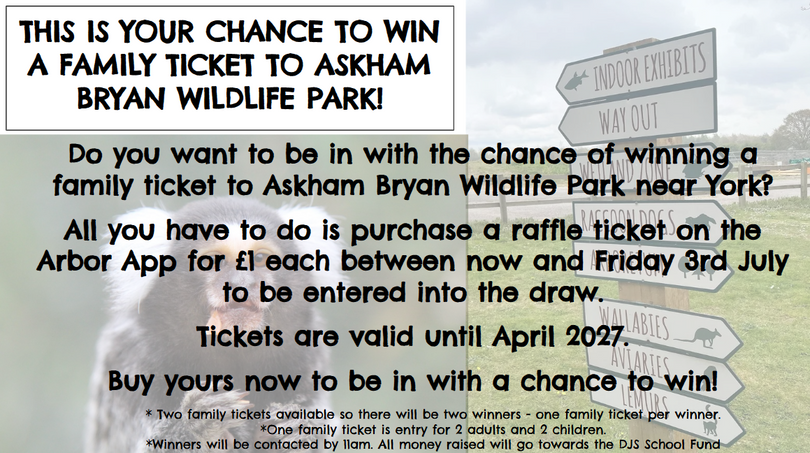 Win Wildlife Park Tickets!