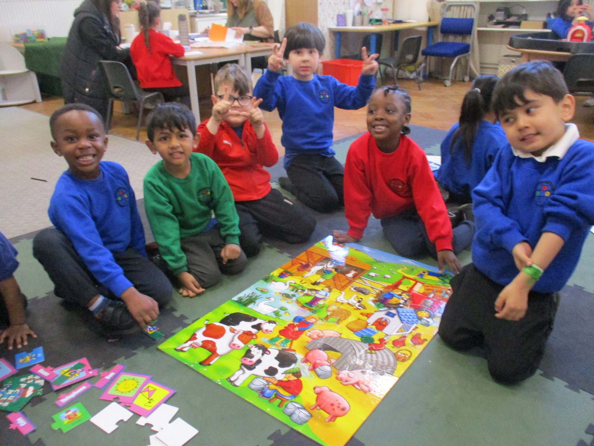 Farmyard Hullabaloo in Parrots 