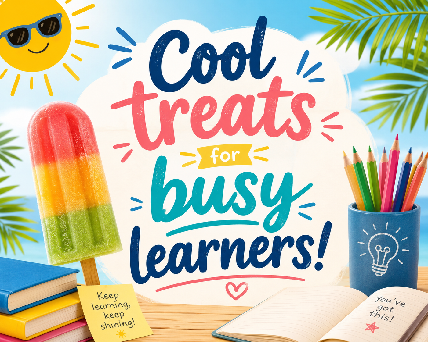 Cool treats for busy learners! 