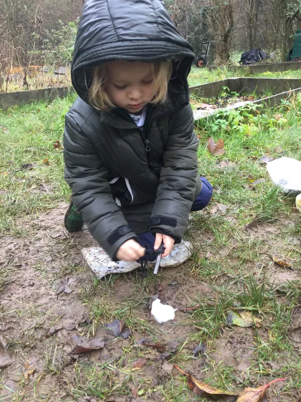 MAKING SPARKS AT FOREST SCHOOL - image 2 MAKING SPARKS AT FOREST SCHOOL - image 2