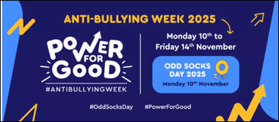 10/11/2025 - Odd Socks Day (Anti-Bullying Week)