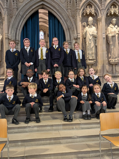 Choir at Rochester Cathedral