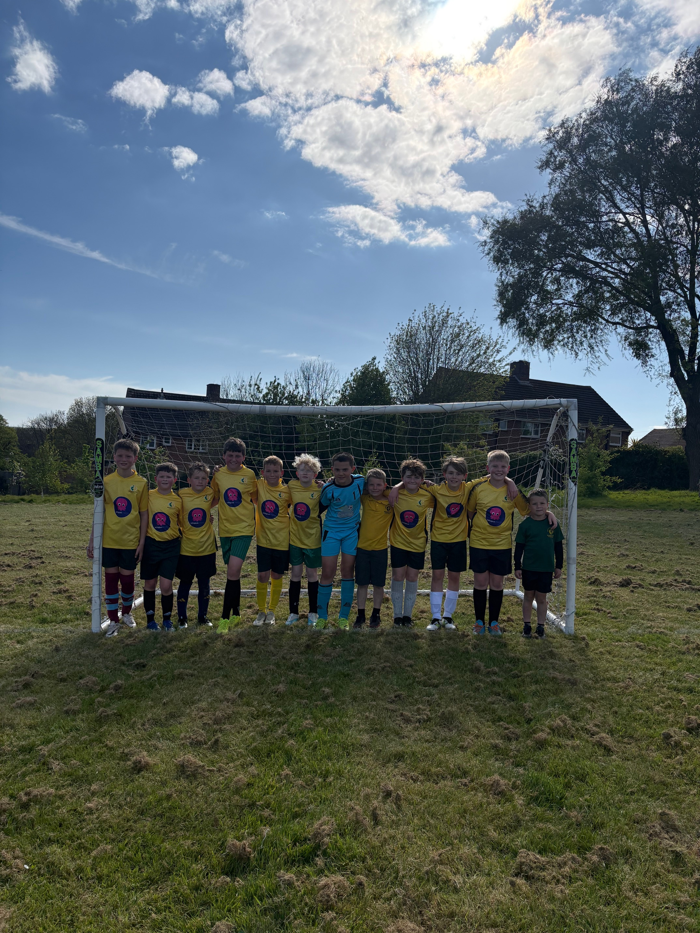 U11 Football vs Barton 