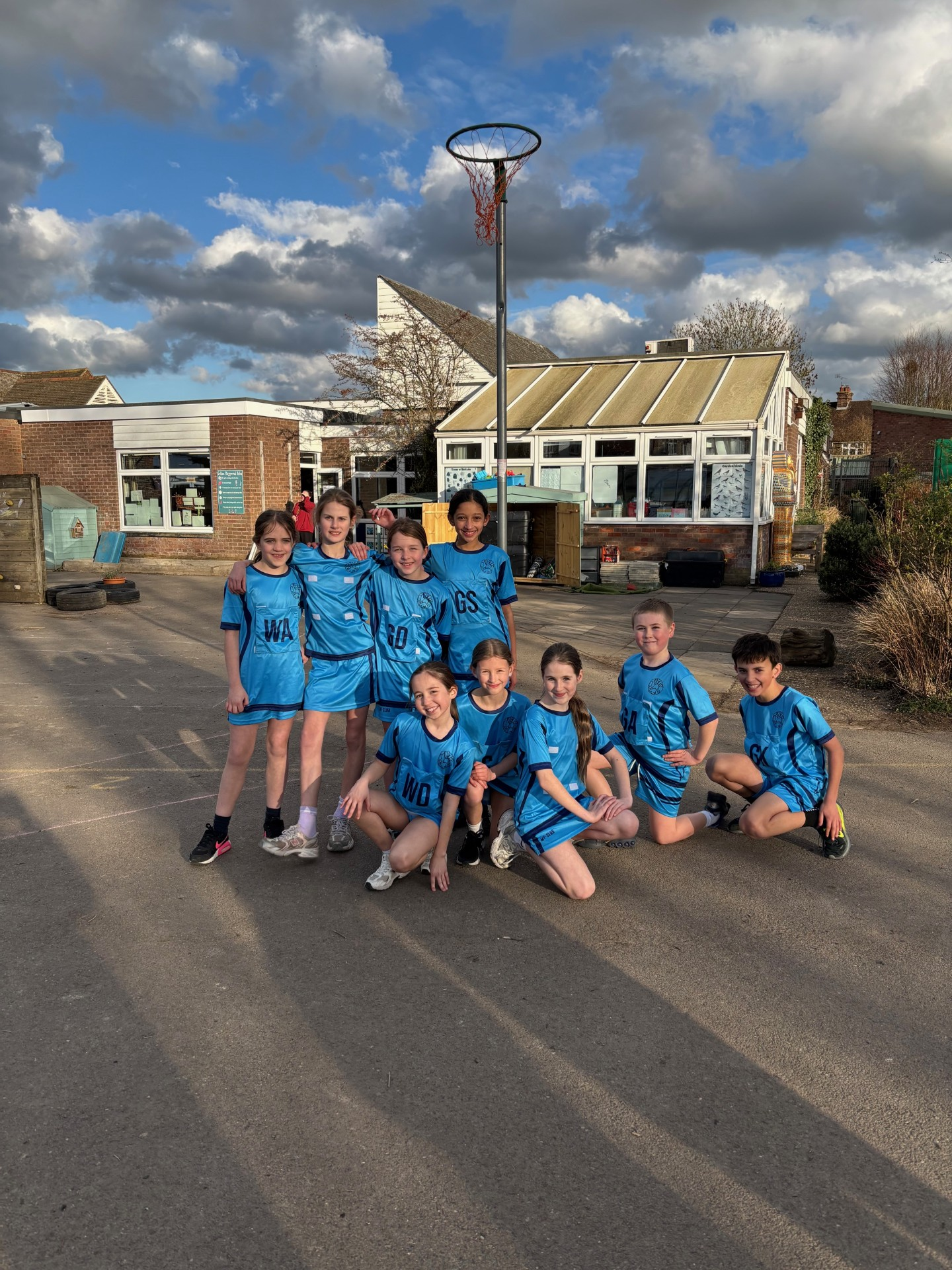 Year 5 Netball v Camp