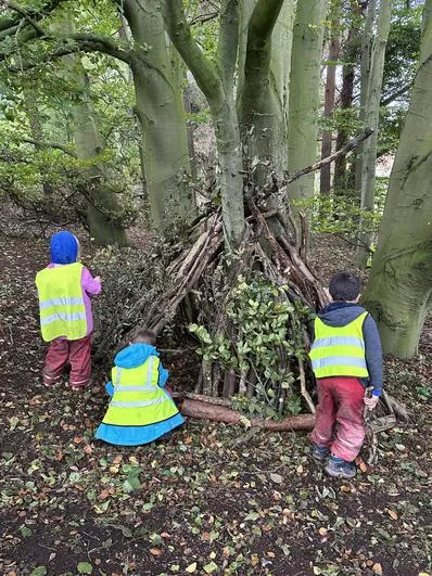 Autumn 2023 - 25th October - Acorns - Den Building and Charcoal Drawings - image 2 Autumn 2023 - 25th October - Acorns - Den Building and Charcoal Drawings - image 2