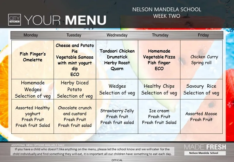 Jan 2026 Lunchtime menu - image 2
