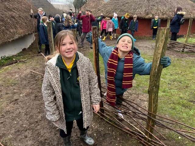 LKS2 at Butser Farm - image 5