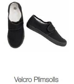 Velcro Plimsolls
