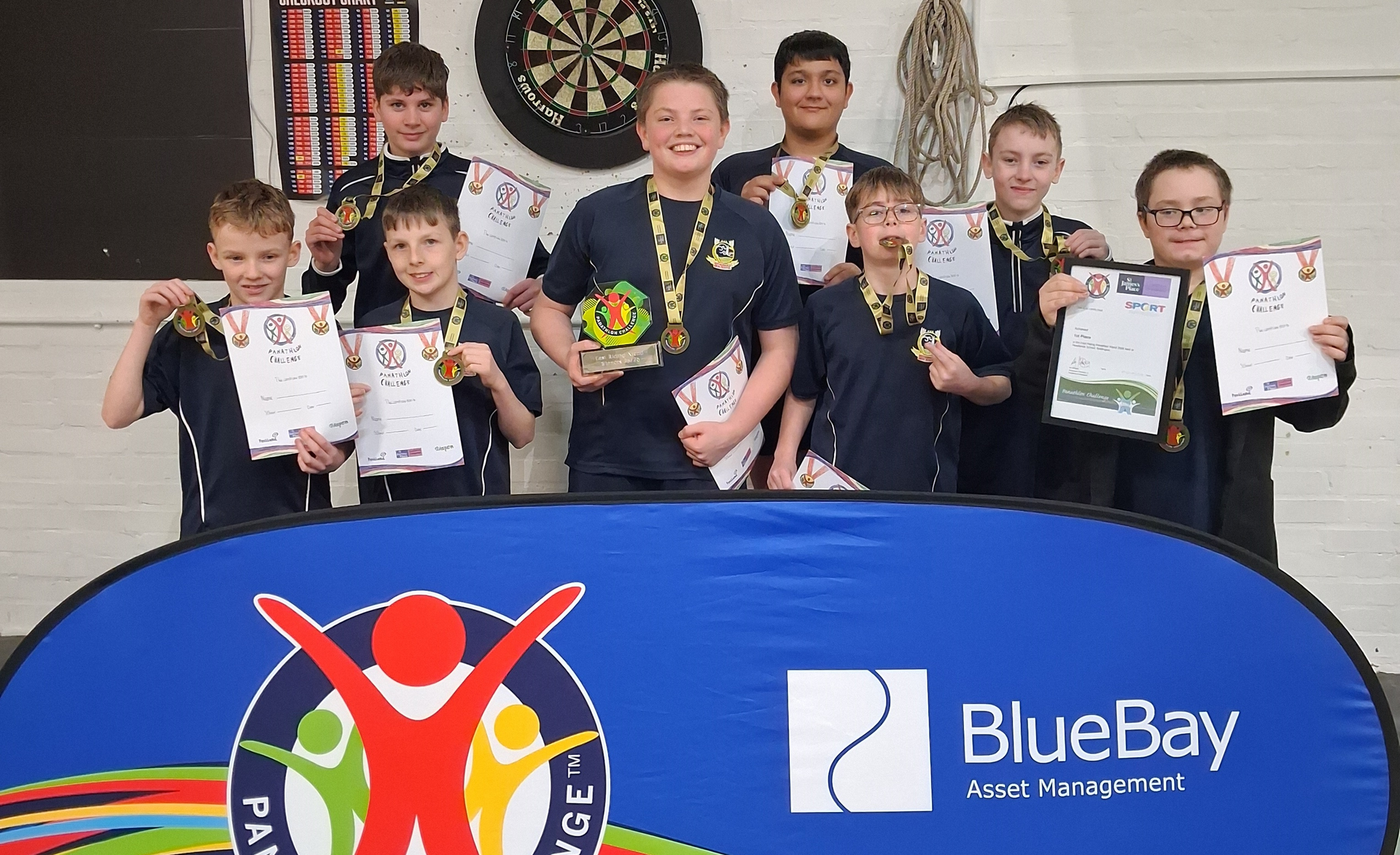 First place finish for students at Panathlon event