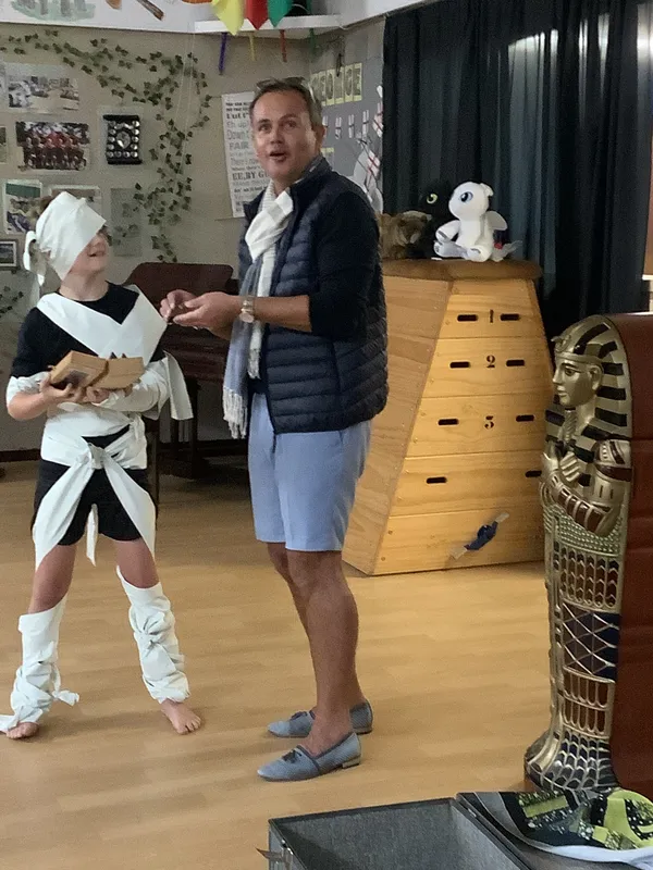 Today Mr Johnson introduced Year 3 and 4 to their new topic. We're all very excited to learn all about Egypt - image 2 Today Mr Johnson introduced Year 3 and 4 to their new topic. We're all very excited to learn all about Egypt - image 2