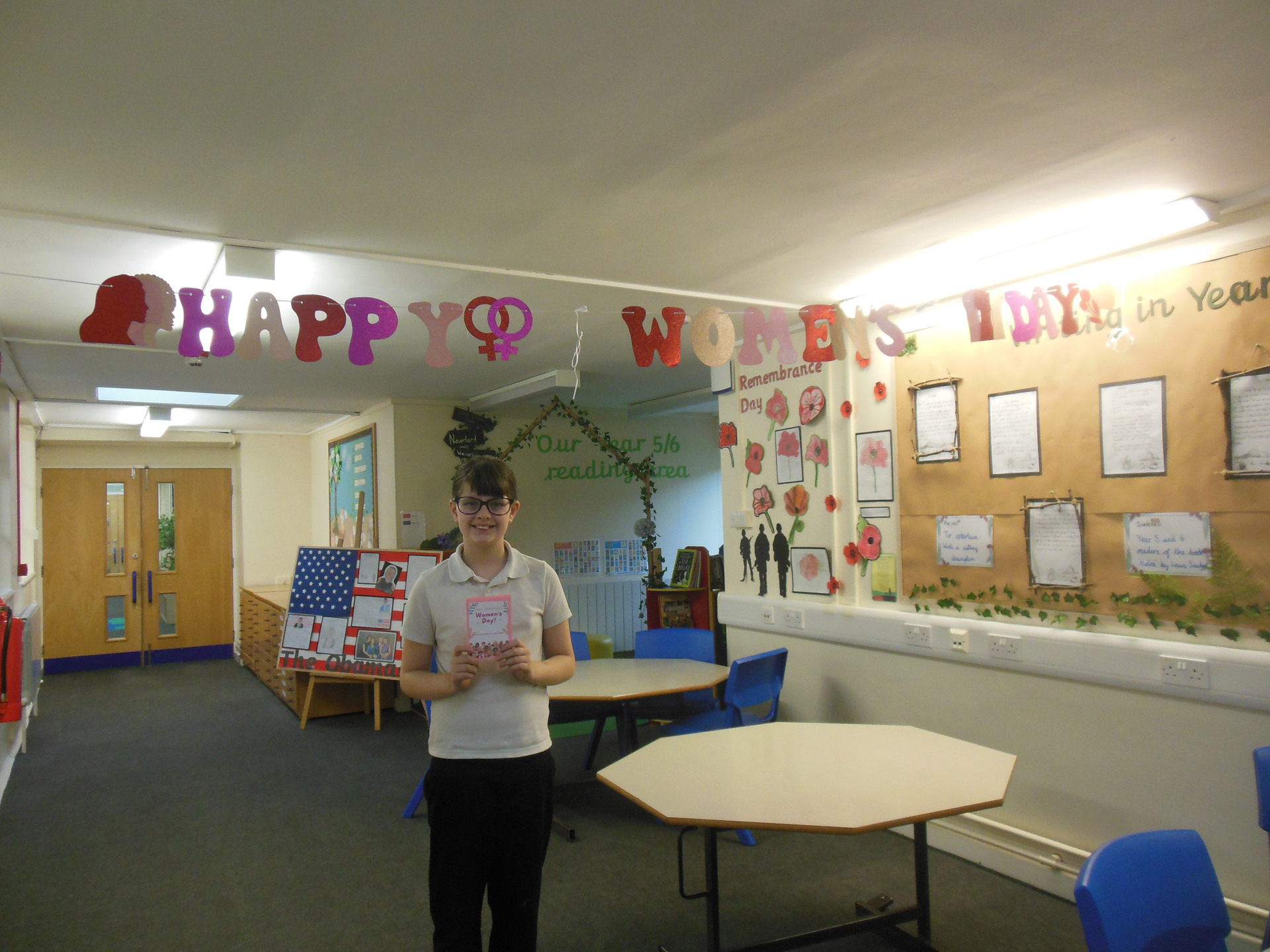 Florence Leads Early International Women’s Day Celebration's in School