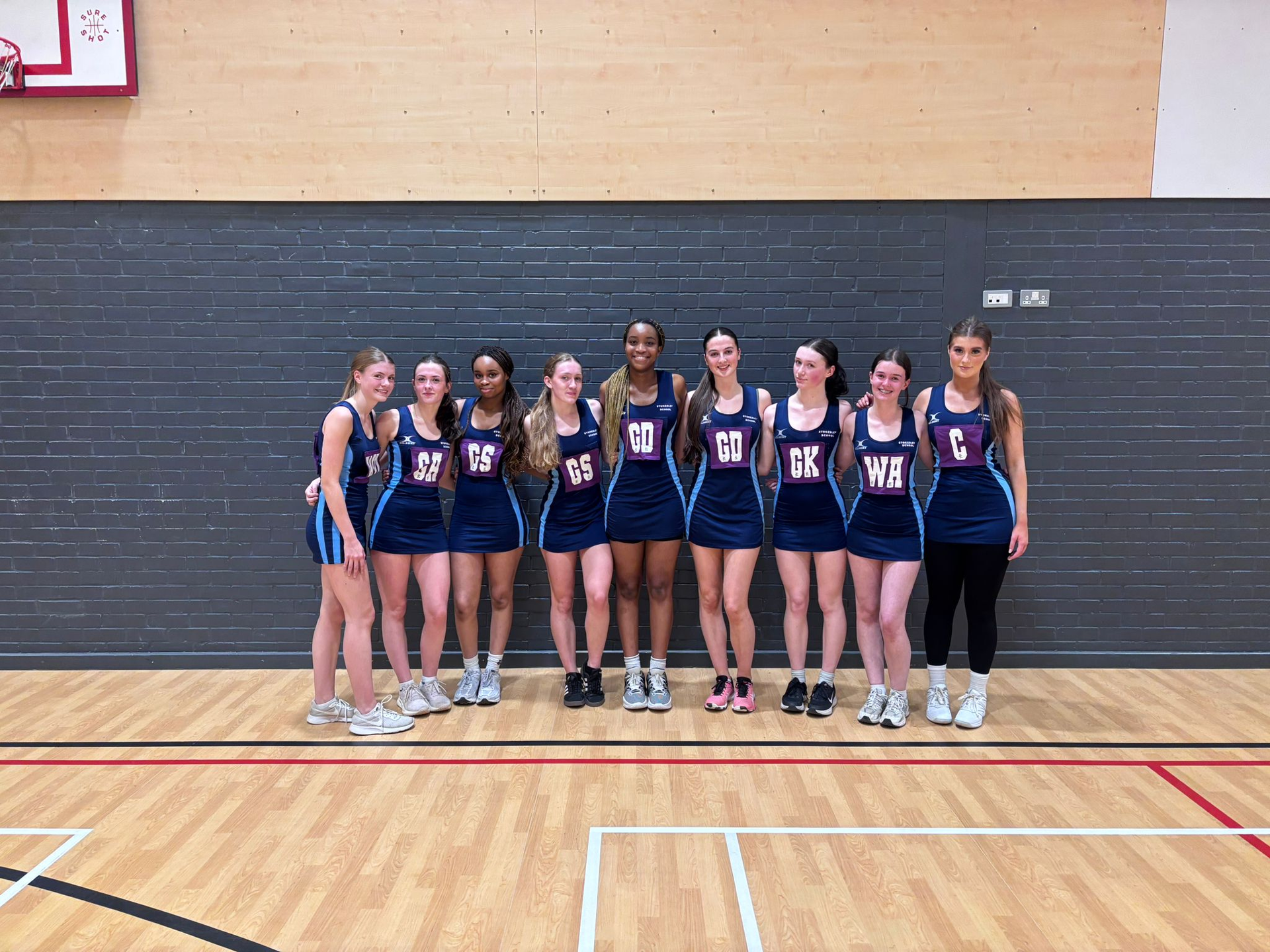 Sixth Form Netball Team vs Thirsk 