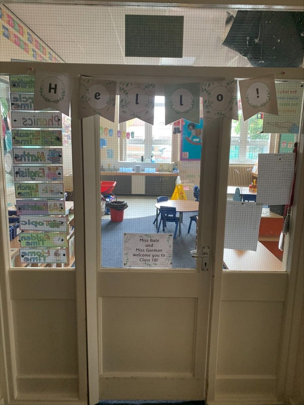 This is where you'll find our classroom.