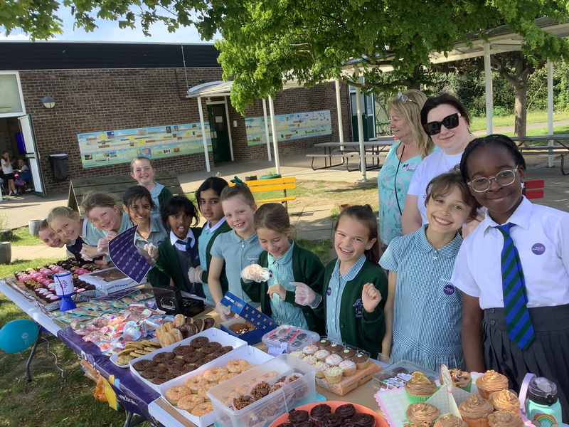 Jessica and friends organised a charity bake sale raising a whopping £270.45! 