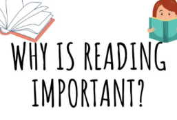 Why do your children think reading is important?