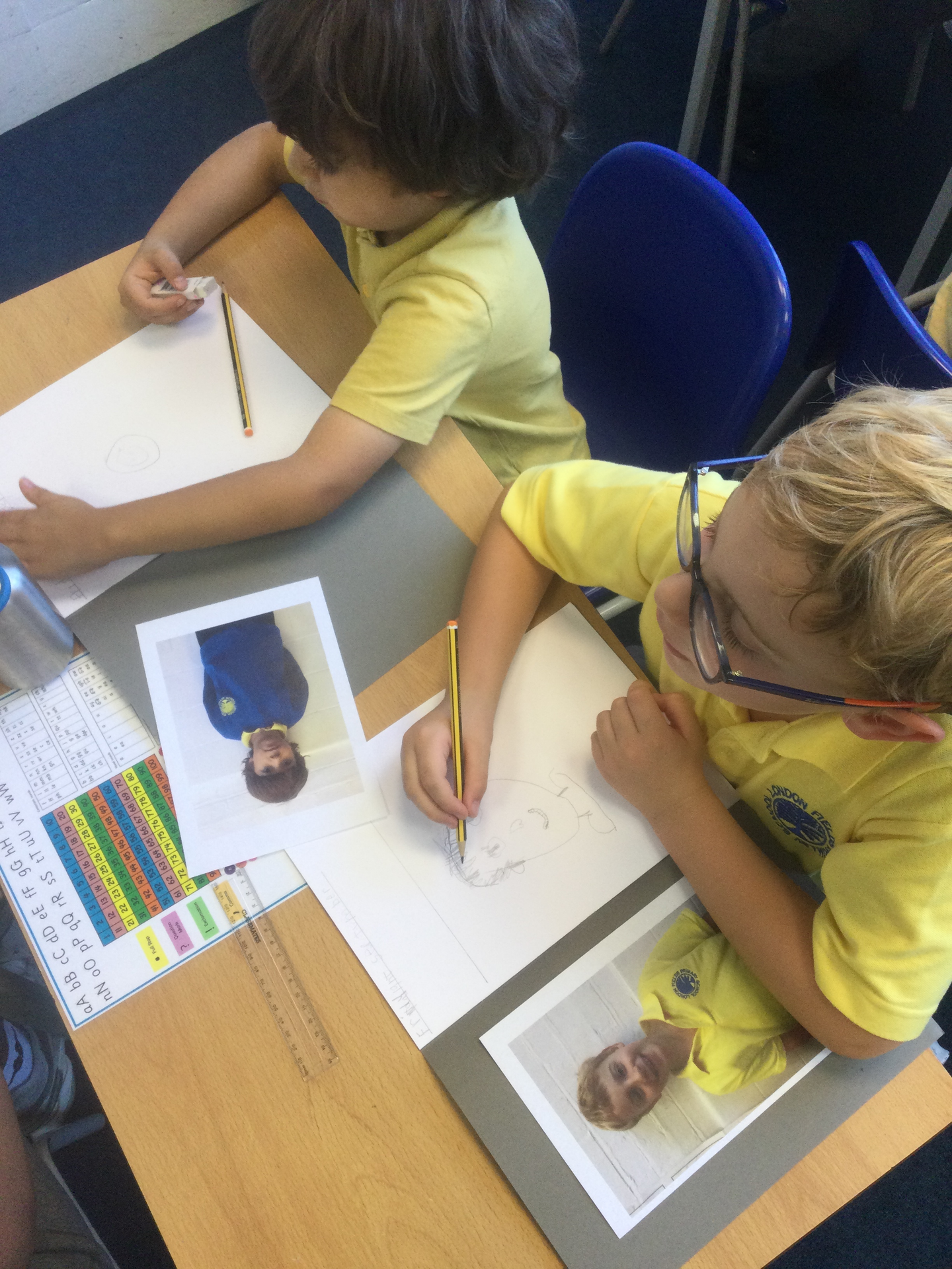 Year 2 Portrait Artists!