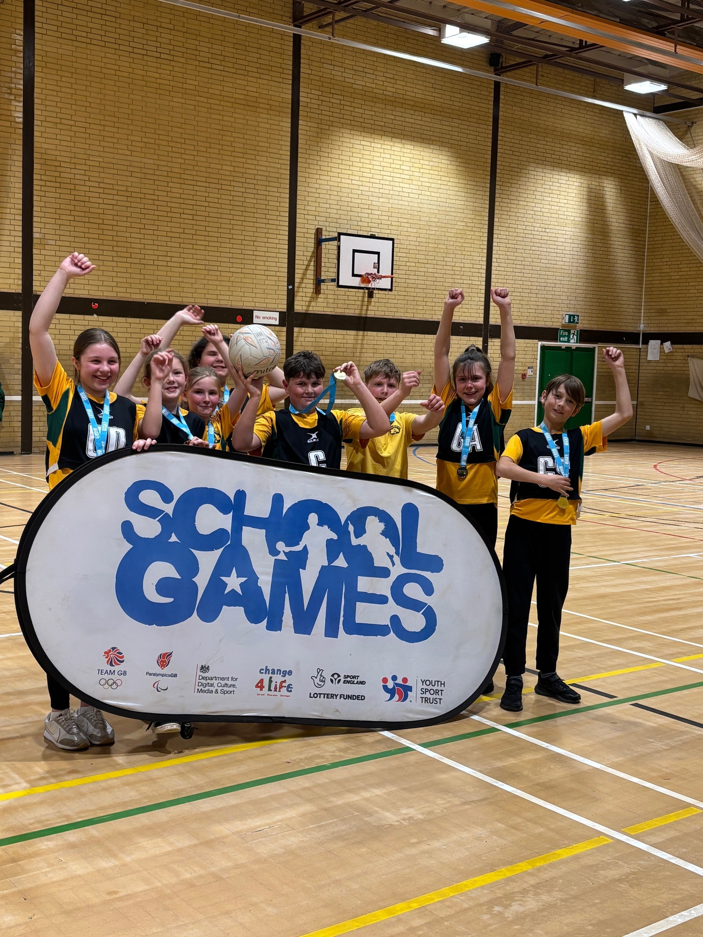 Parkend Crowned Netball Champions