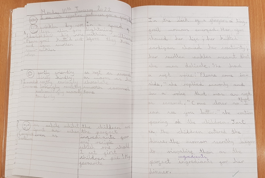 Writing Haimo Primary School