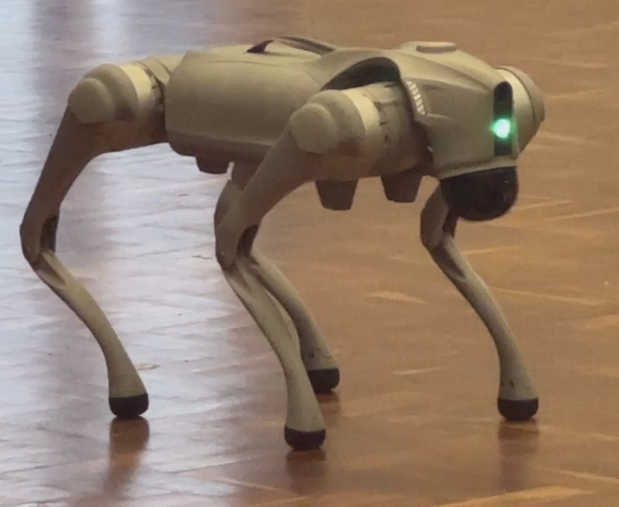 Robodog Lexi helps bring AI to life