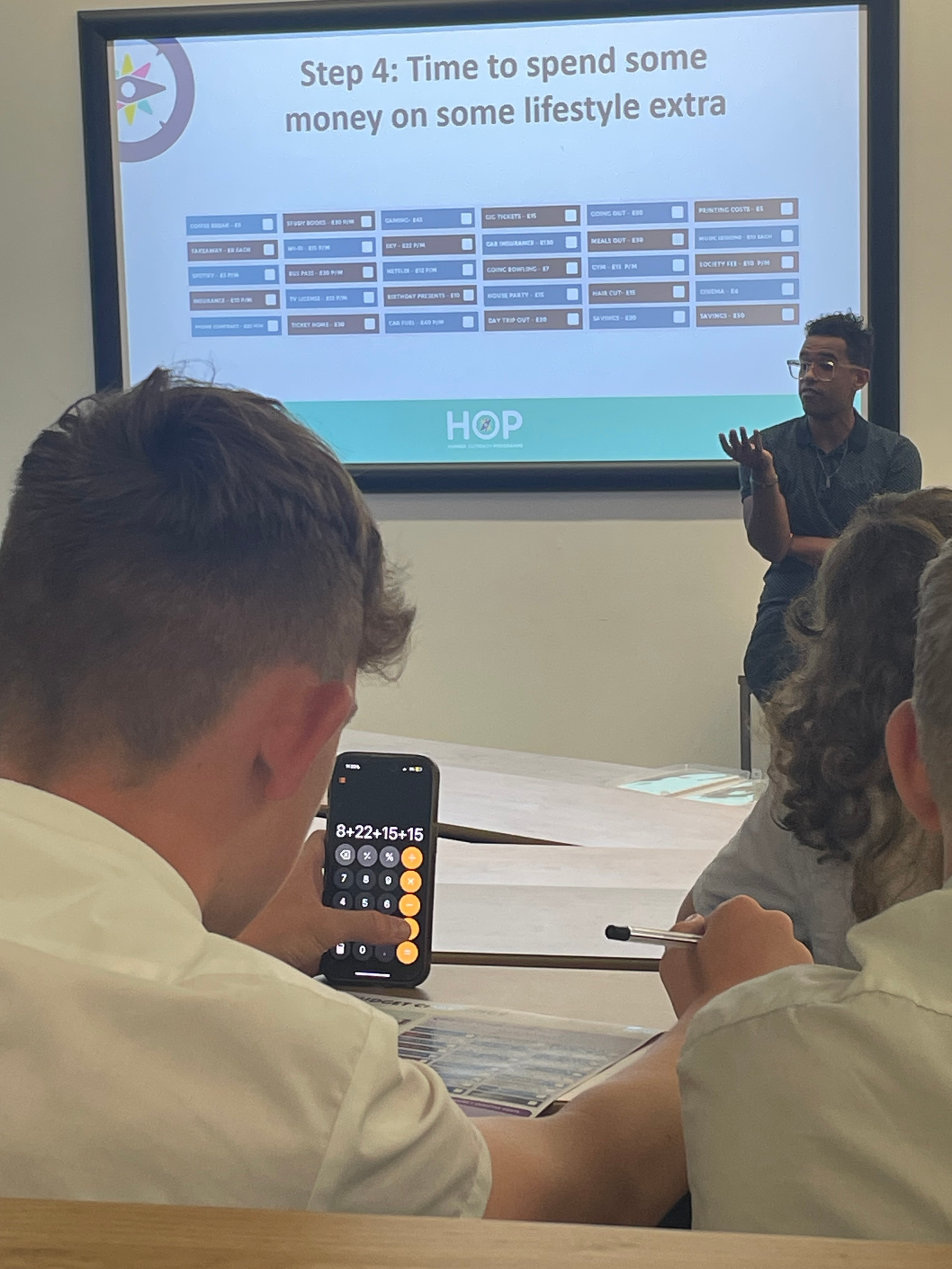 Year 9 students explore university life