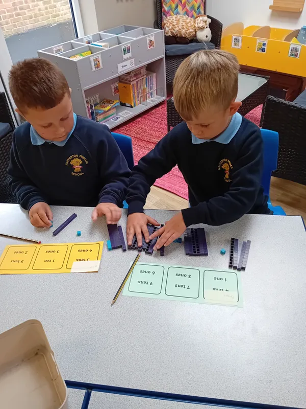 Robins learning about place value in Maths - image 10 Robins learning about place value in Maths - image 10