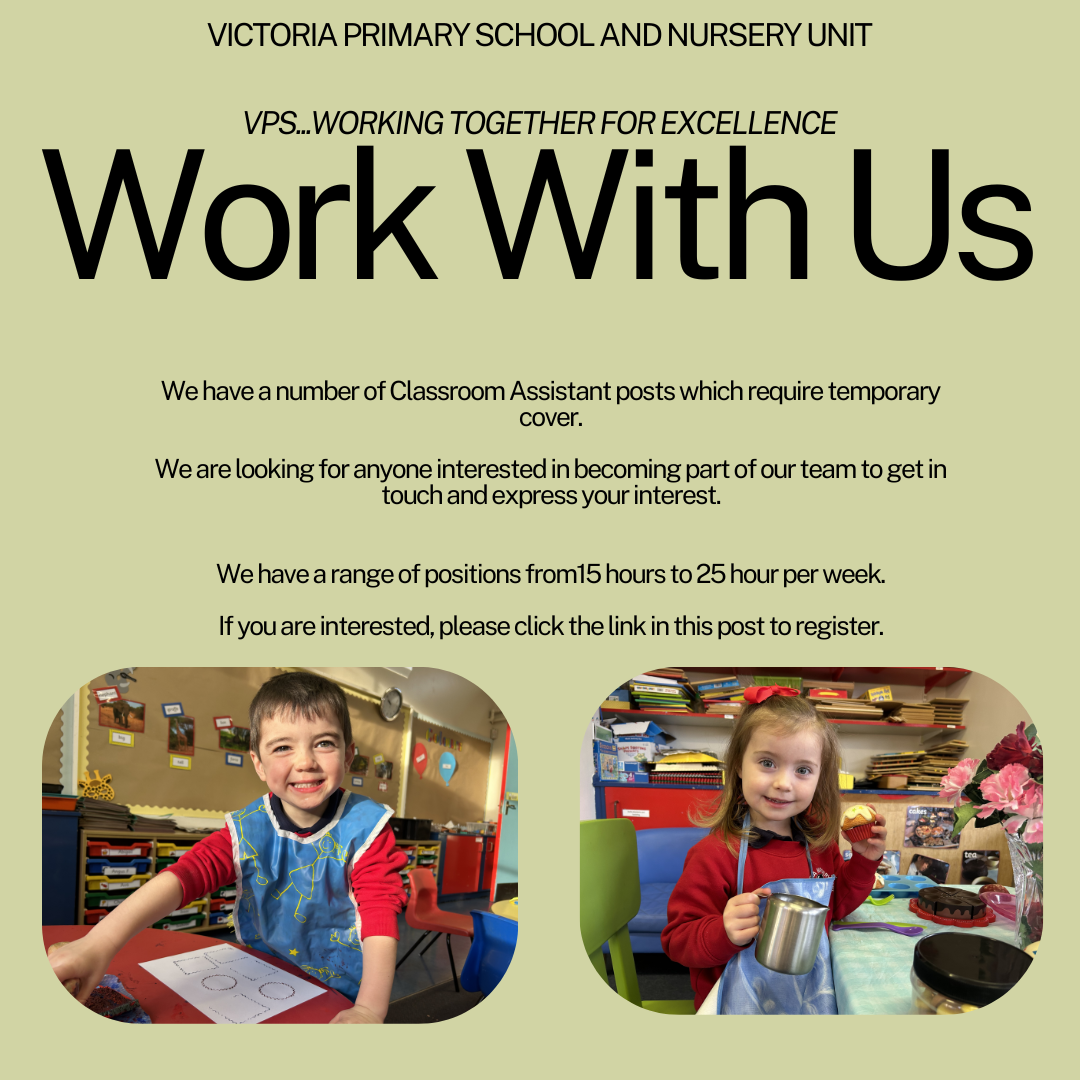 Classroom Assistants Required