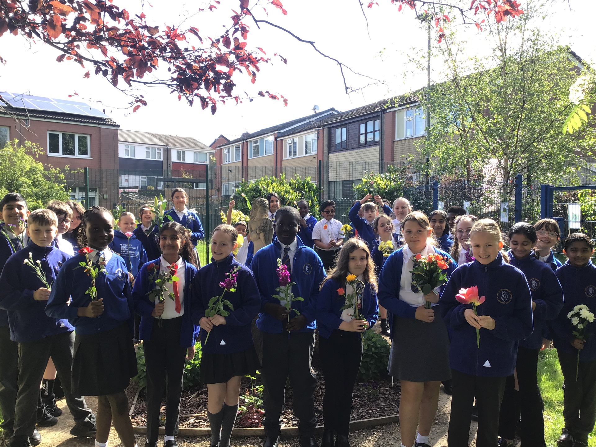 Year 6- Joining the Marian Procession