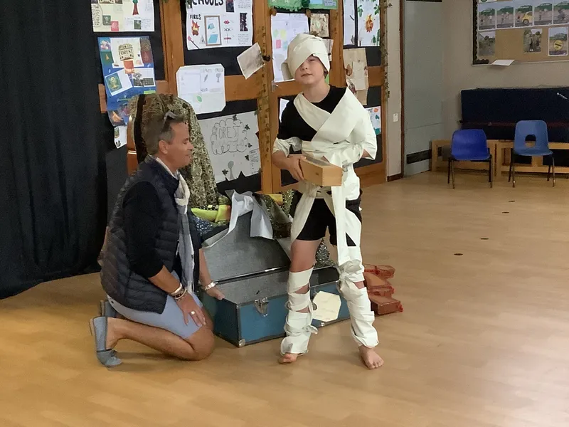 Today Mr Johnson introduced Year 3 and 4 to their new topic. We're all very excited to learn all about Egypt - image 6 Today Mr Johnson introduced Year 3 and 4 to their new topic. We're all very excited to learn all about Egypt - image 6