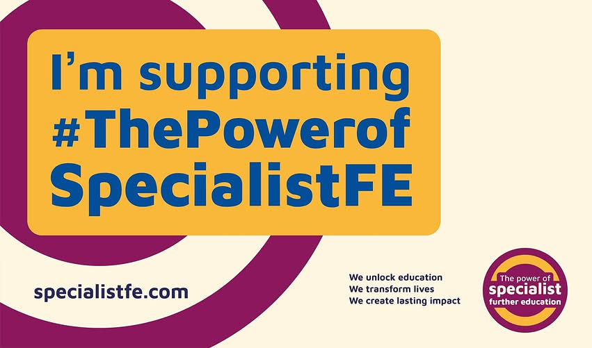The Power Of Specialist FE Awareness Week
