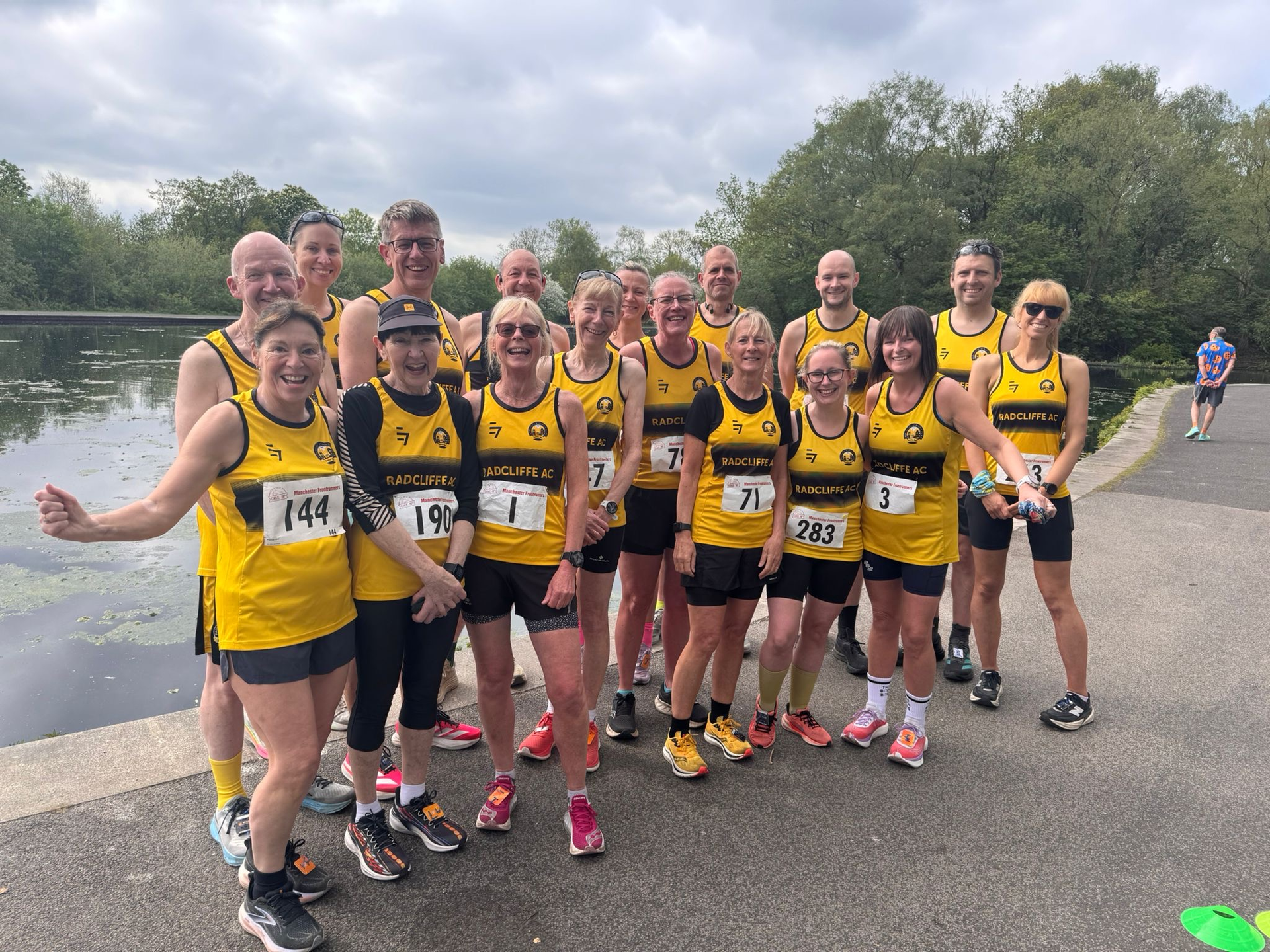 PB for Radcliffe AC’s Andrew O’Donnell at the Newcastle-Gateshead Marathon&nbsp;&nbsp;