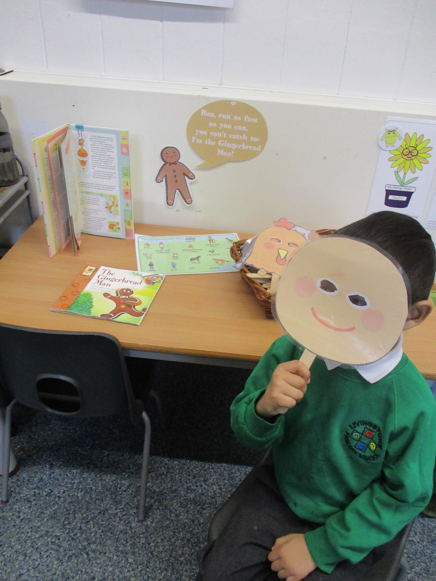 Run, Run, as fast as you can! Reception learn about the Gingerbread Man