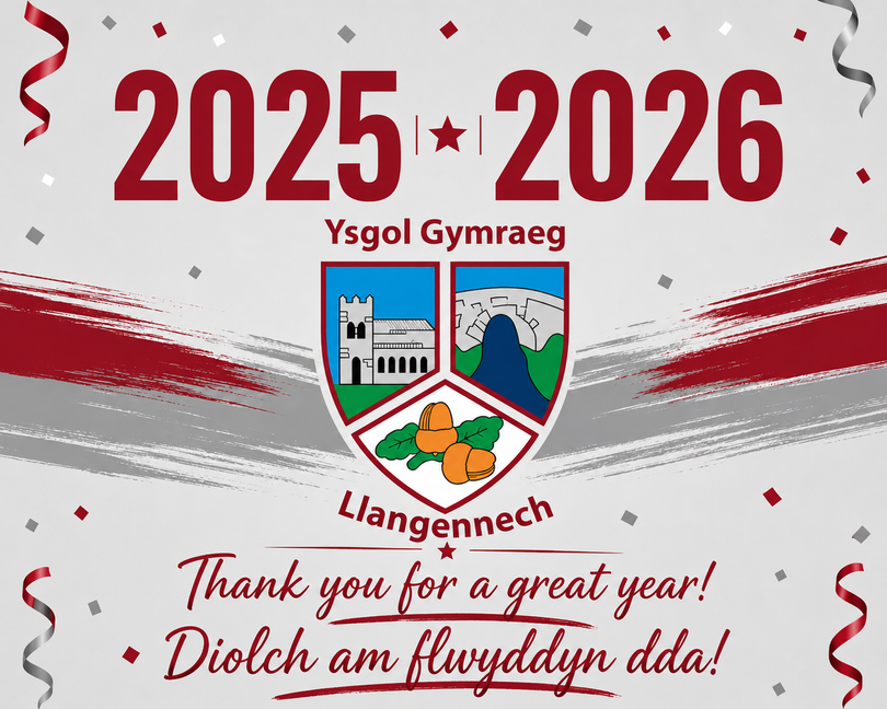 Llythyr Diwedd Blwyddyn / End of School Year Letter 